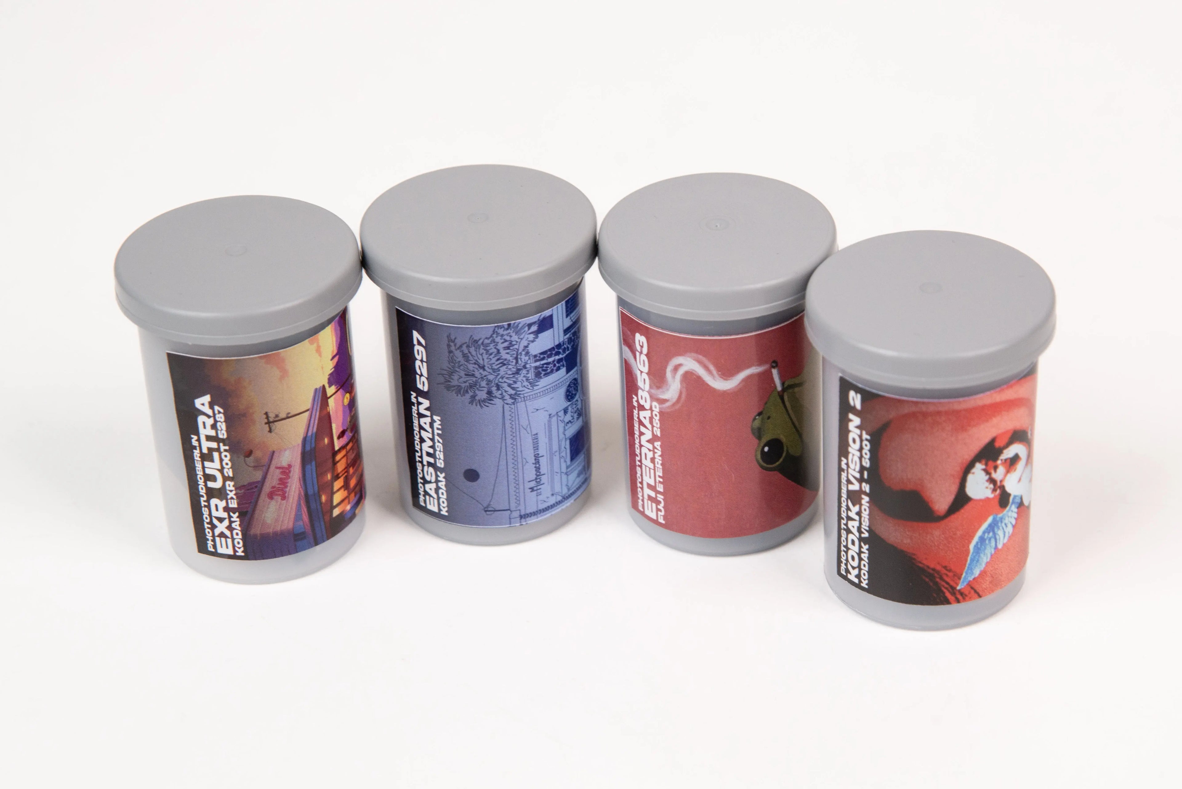 ECN2 / Cinematic Retro Bundle – 135/36 x4 Cinematic Film Photo Studio Berlin