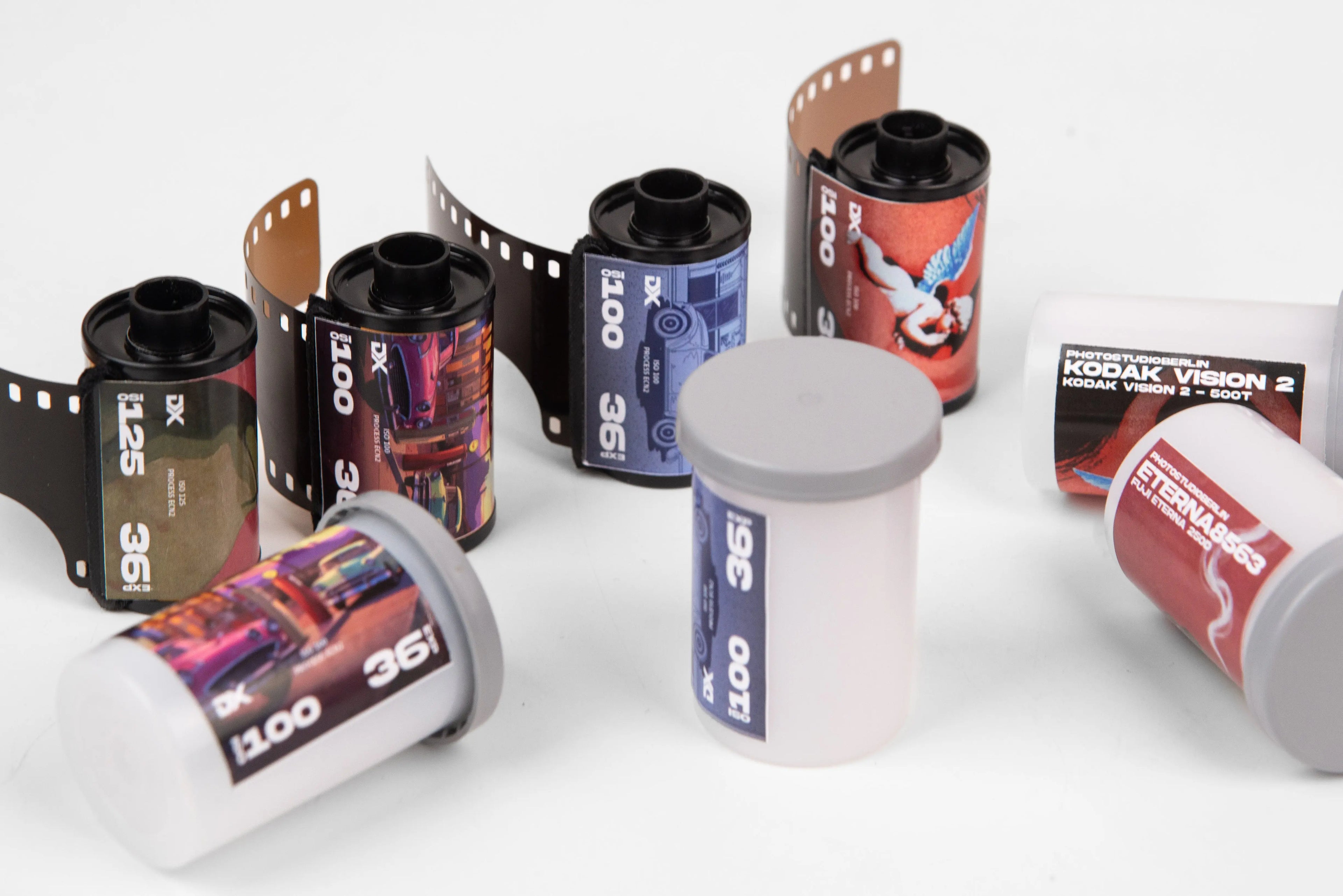 ECN2 / Cinematic Retro Bundle – 135/36 x4 Cinematic Film Photo Studio Berlin