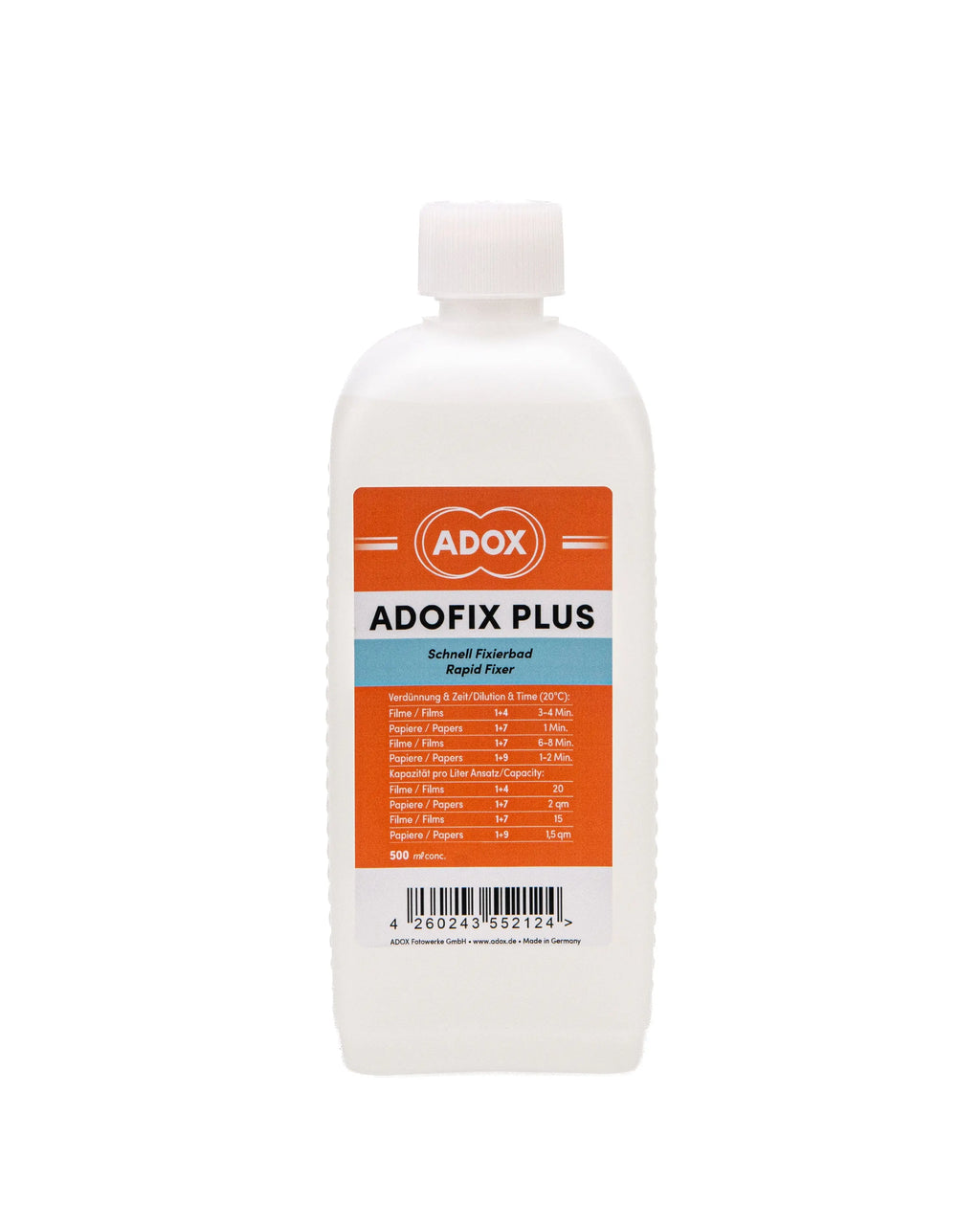 ADOX ADOFIX PLUS Rapid Fixer — 500 ml