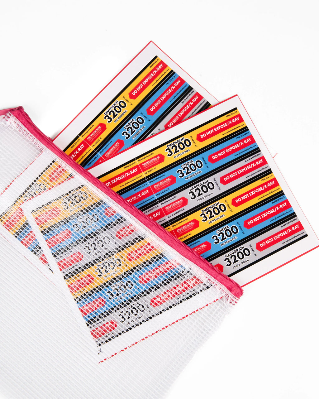Do Not X-Ray Film Bag – 35mm or 120 Film Protection - Photo Studio Berlin