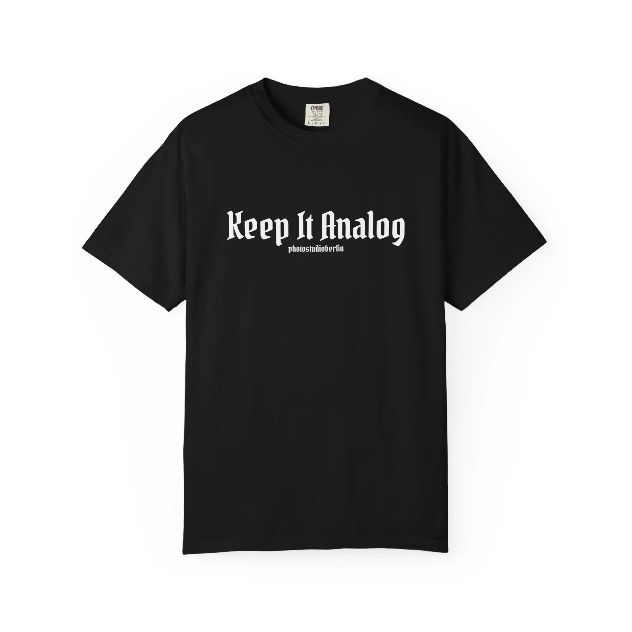Keep It Analog T-Shirt — Vintage Retro Graphic Tee for Music & Tech Lovers Printify