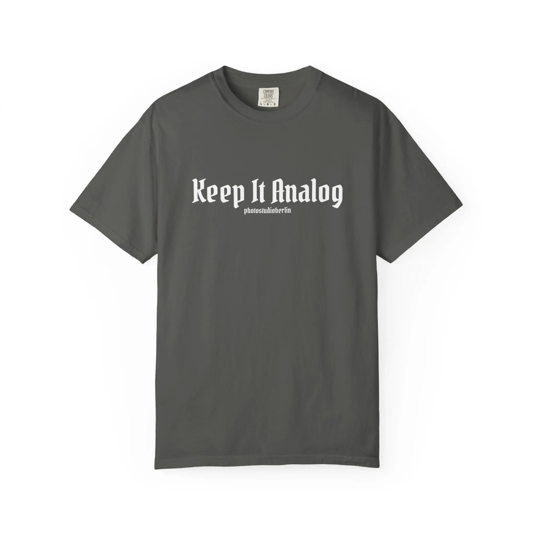 Keep It Analog T-Shirt — Vintage Retro Graphic Tee for Music & Tech Lovers Printify
