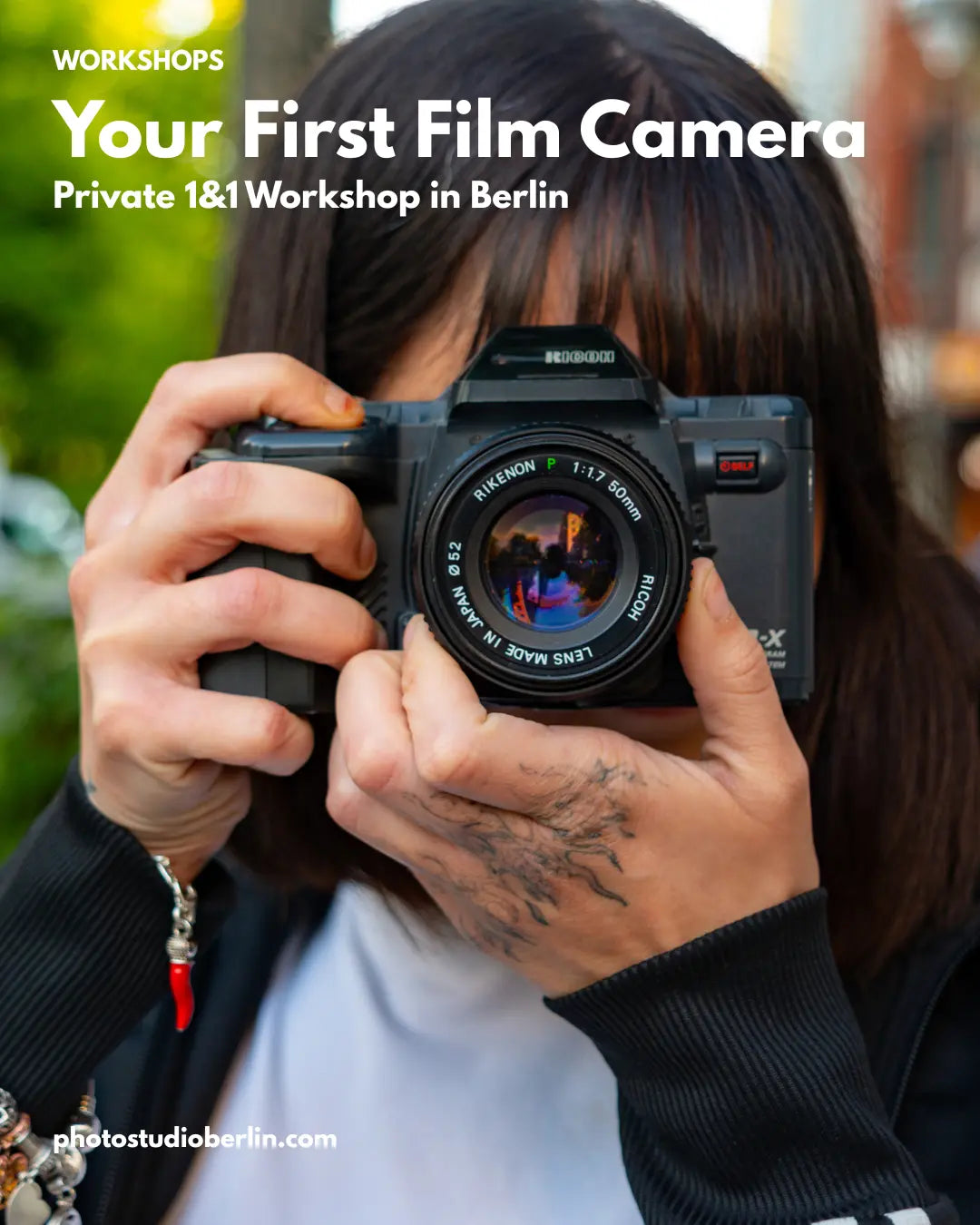 Your First Film Camera – Private 1&1 Workshop in Berlin Berlin Photo Studio