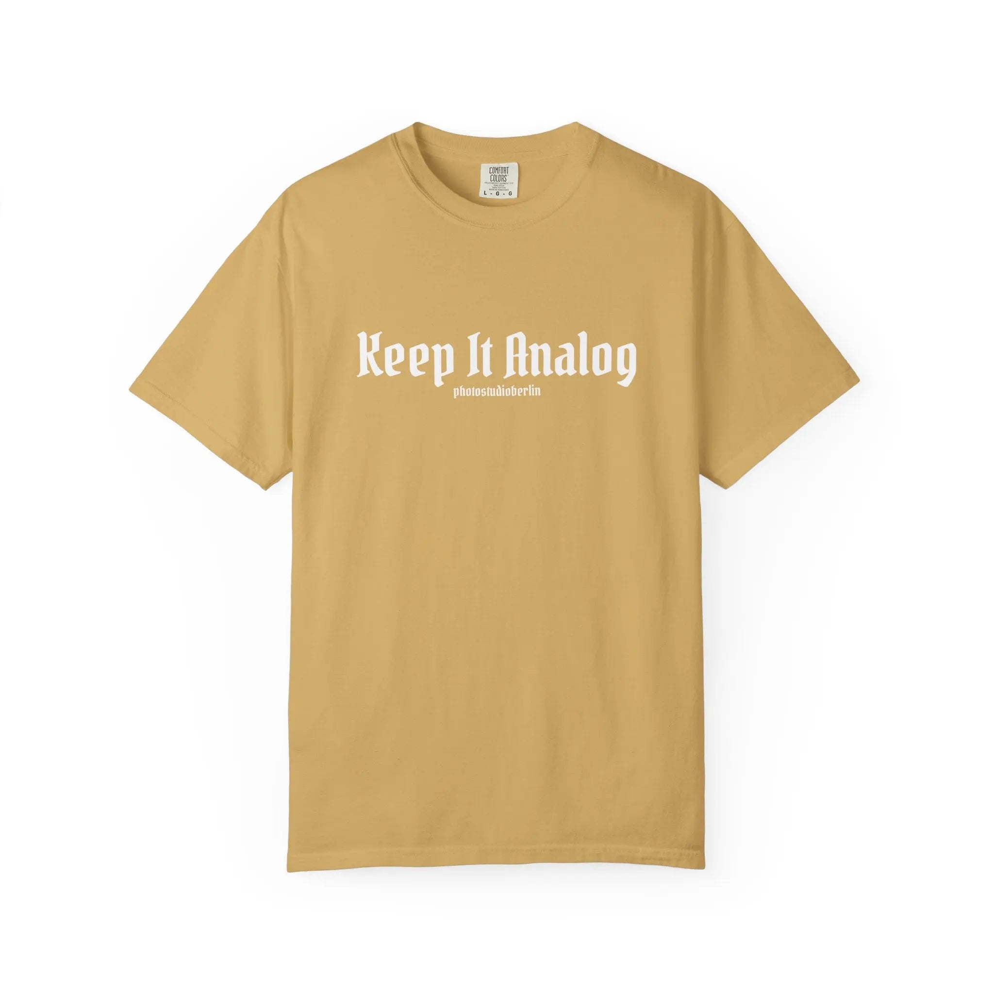 Keep It Analog T-Shirt — Vintage Retro Graphic Tee for Music & Tech Lovers Printify
