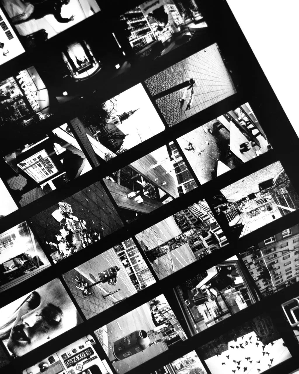 Contact Sheet Print from Scans — 20x30 Fujifilm Premium Photo Studio Berlin