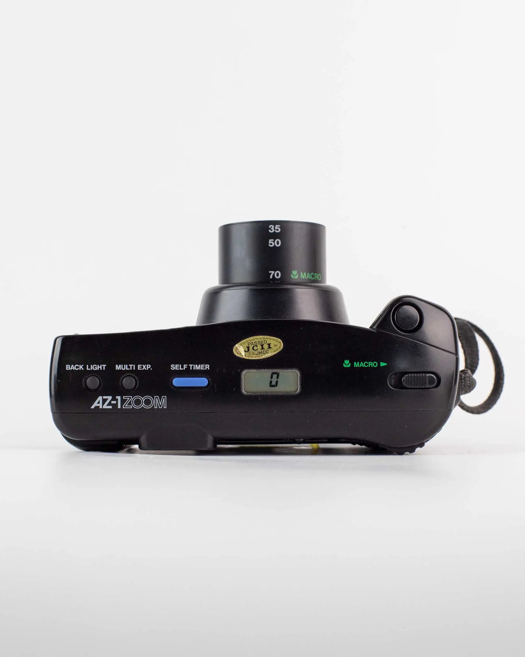 Olympus AZ-1 Zoom product view 3 – photographed 35mm film camera