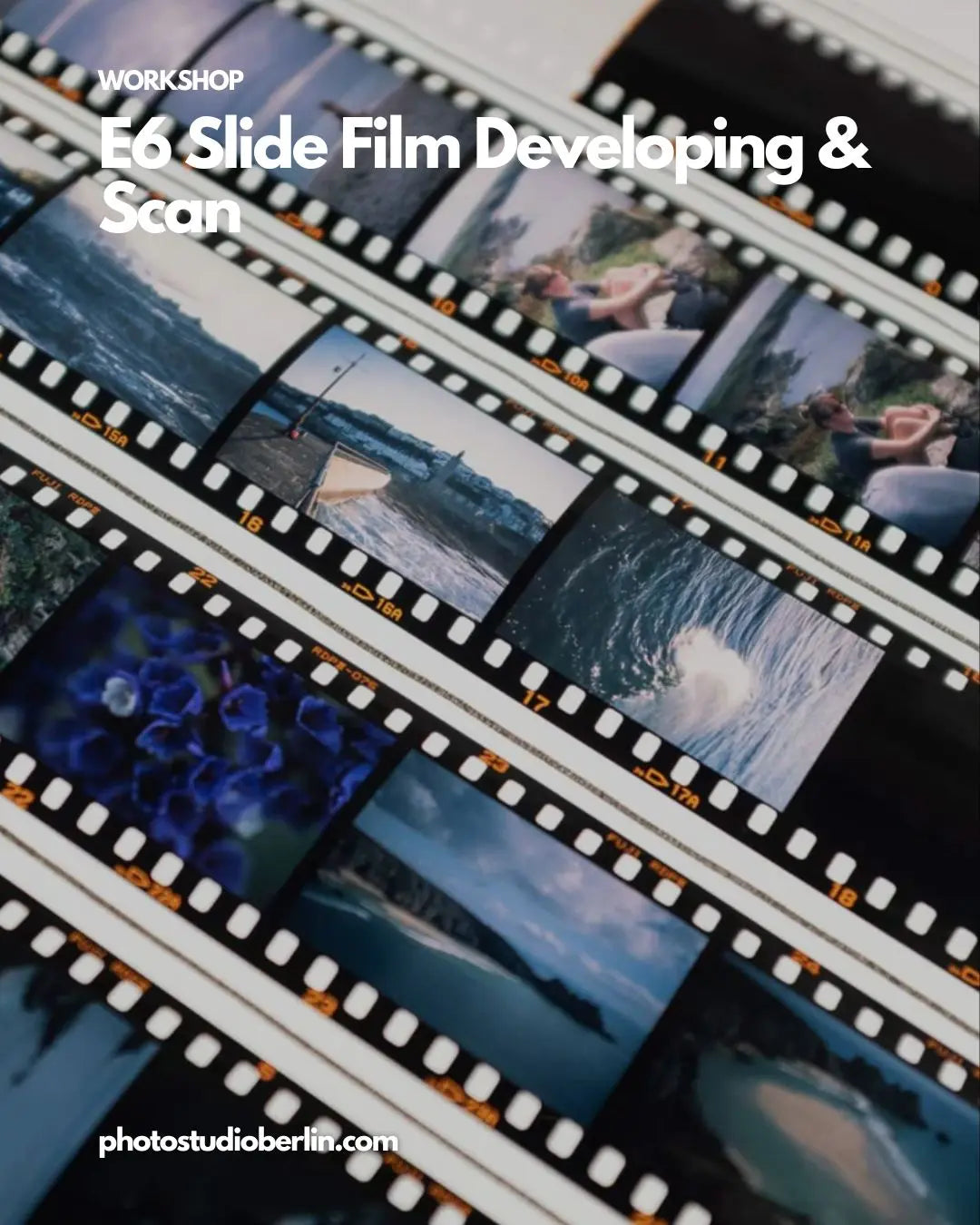 1&1 E6 Slide Film Development & Scan - Workshop Berlin Berlin Photo Studio