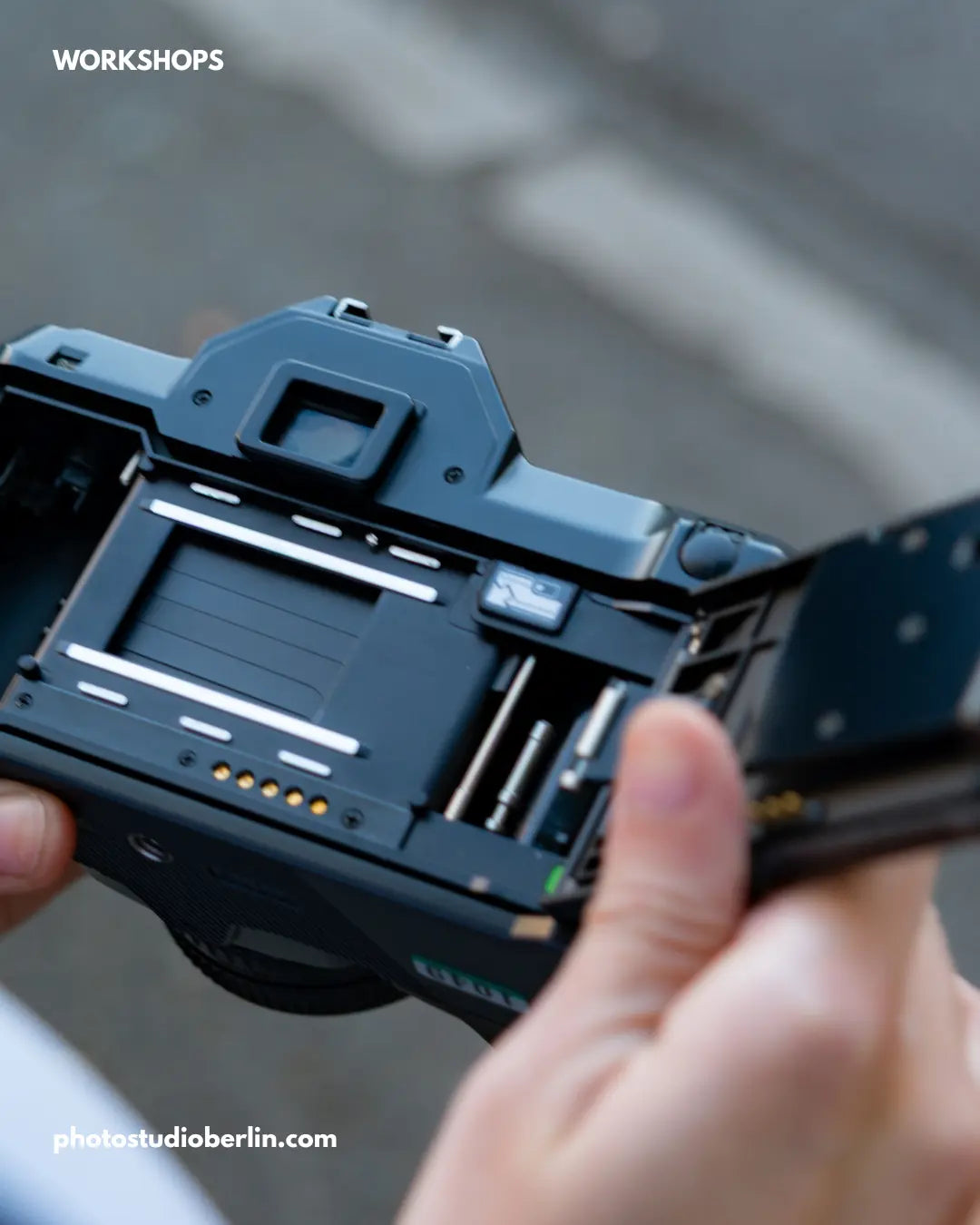 Your First Film Camera – Private 1&1 Workshop in Berlin Berlin Photo Studio
