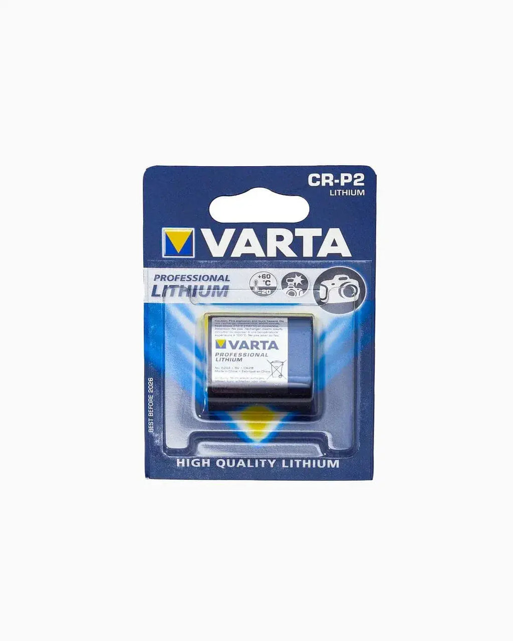 Varta CR-P2 Battery – 6V Lithium Camera Battery - Photo Studio Berlin