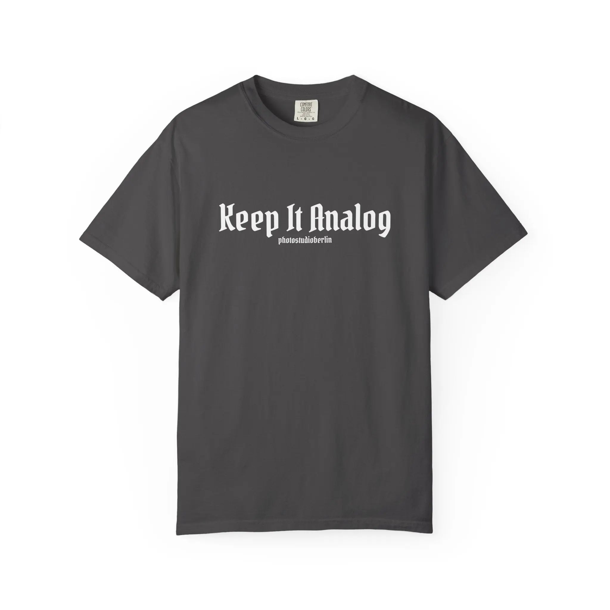 Keep It Analog T-Shirt — Vintage Retro Graphic Tee for Music & Tech Lovers Printify