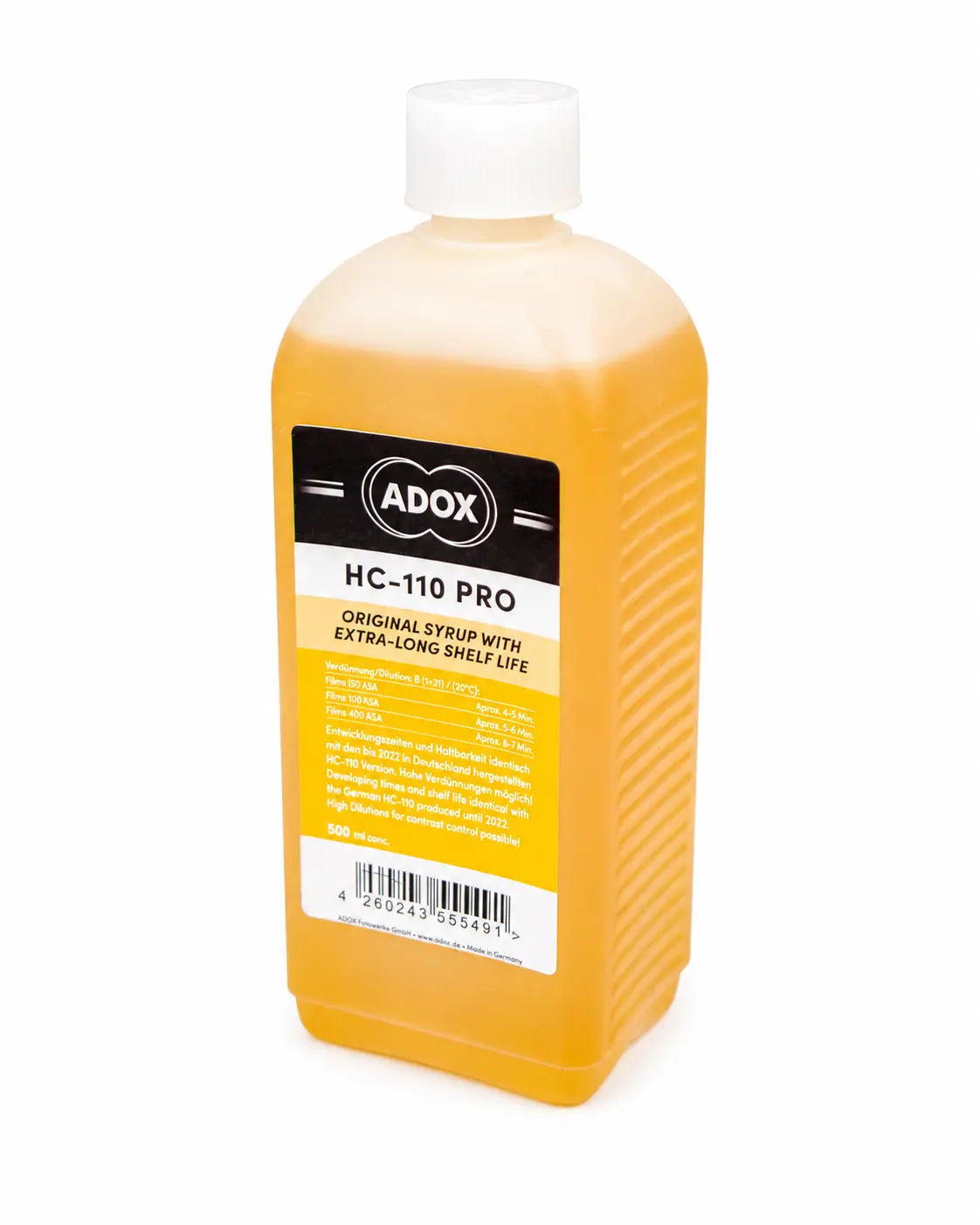 ADOX HC-110 Pro black-and-white film developer 500 ml bottle