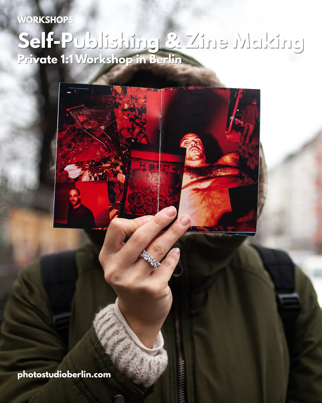 Self-Publishing & Zine Making – Private 1:1 Workshop in Berlin Berlin Photo Studio