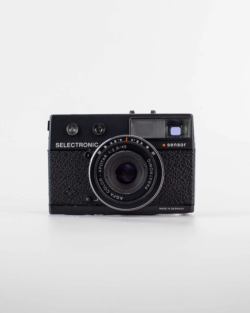Agfa Selectronic Sensor 35-mm-Filmkamera – Ansicht 1