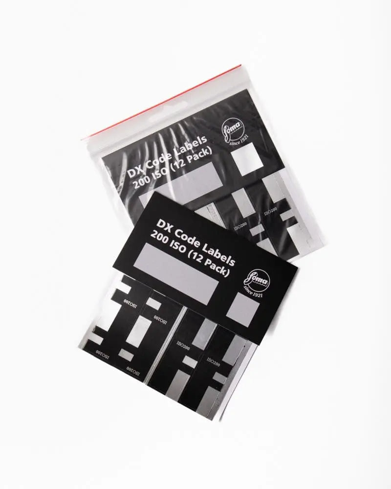 FOMA DX Code Labels 200 or 400 ISO - Photo Studio Berlin