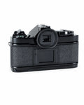 Canon AE-1 Program Black with FD 50mm f/1.8 Chrome Nose – product view 1